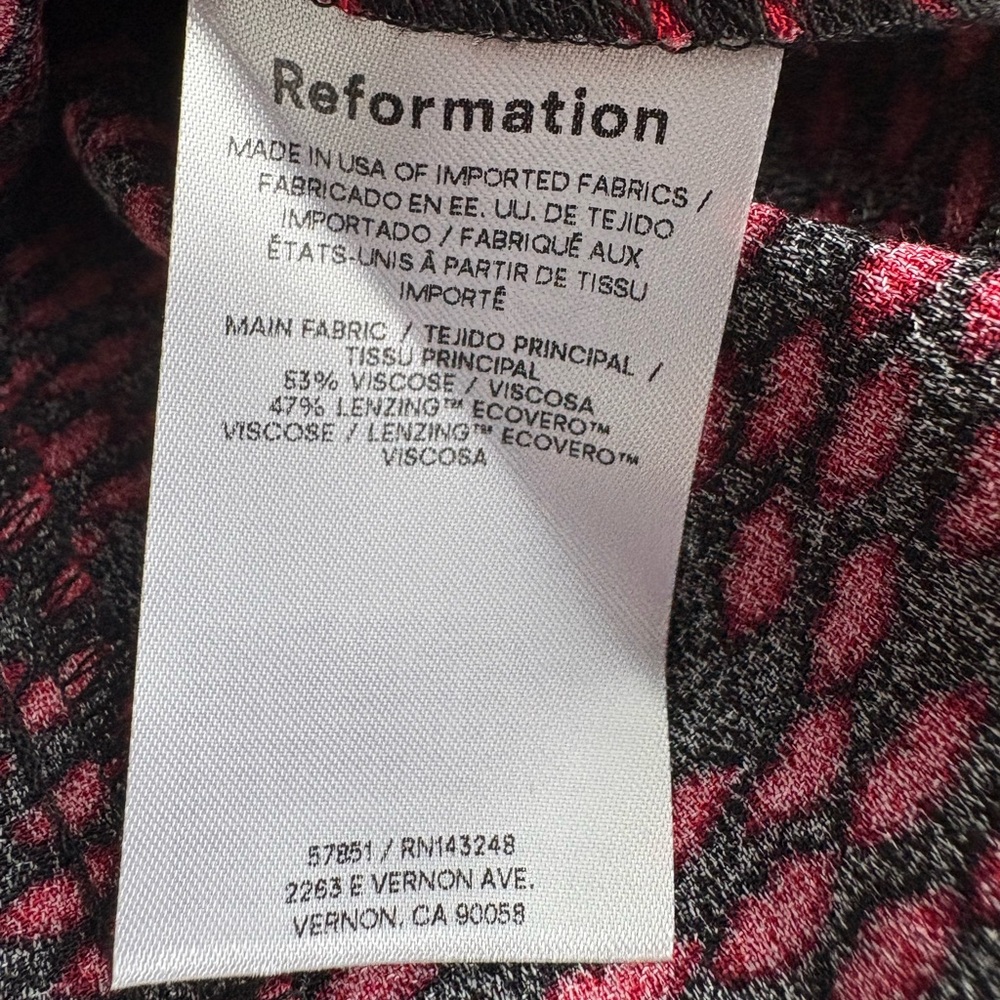 Reformation Neta Mini Dress - Picture 7 of 10